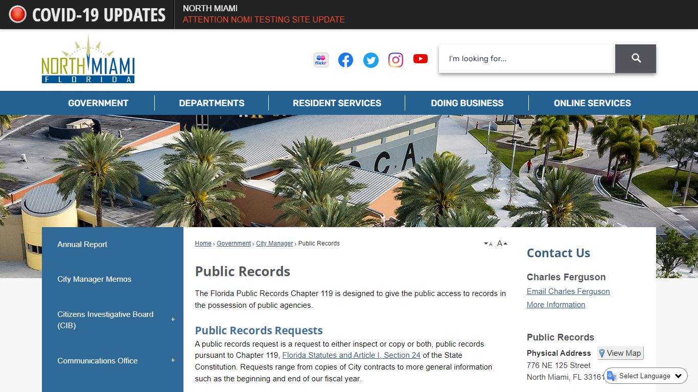 Public Records | North Miami, FL